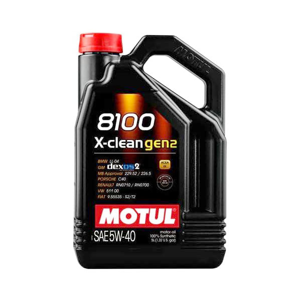 Motul 8100 5W30 X-Clean EFE Motor Oil 5 Liter 