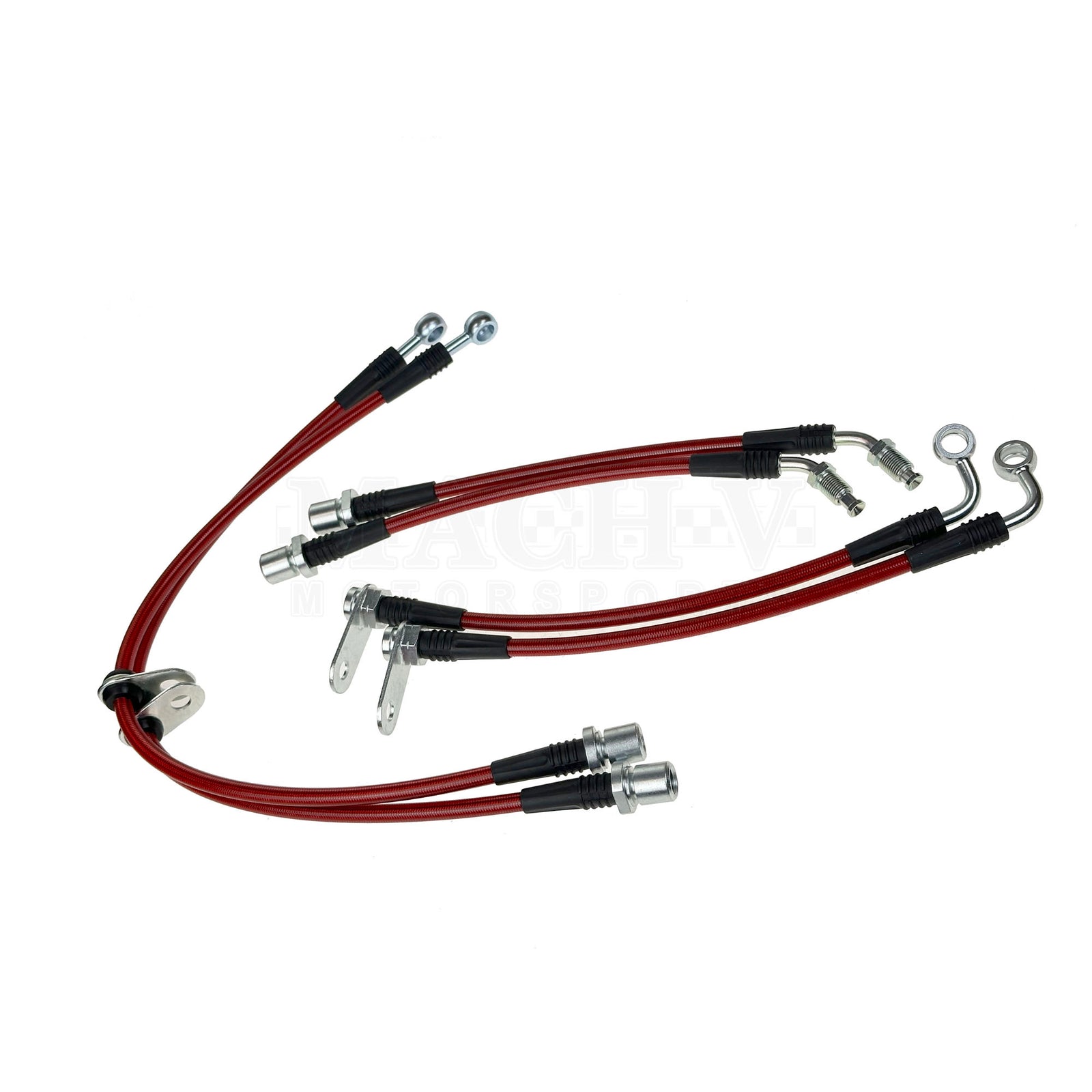 Ebc Brakes Bla7567-4l Front And Rear Stainless Steel Braided Brake Lines, Free Shipping To Canada And Usa