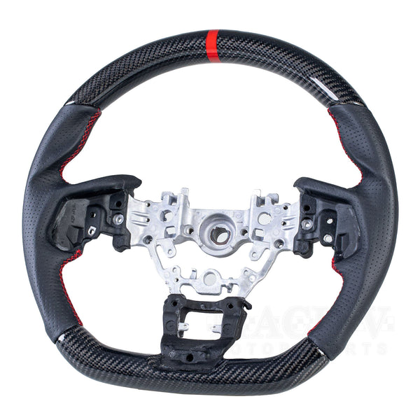 Carbon Fiber/Leather Steering Wheel 2022+ WRX - FastWRX.com