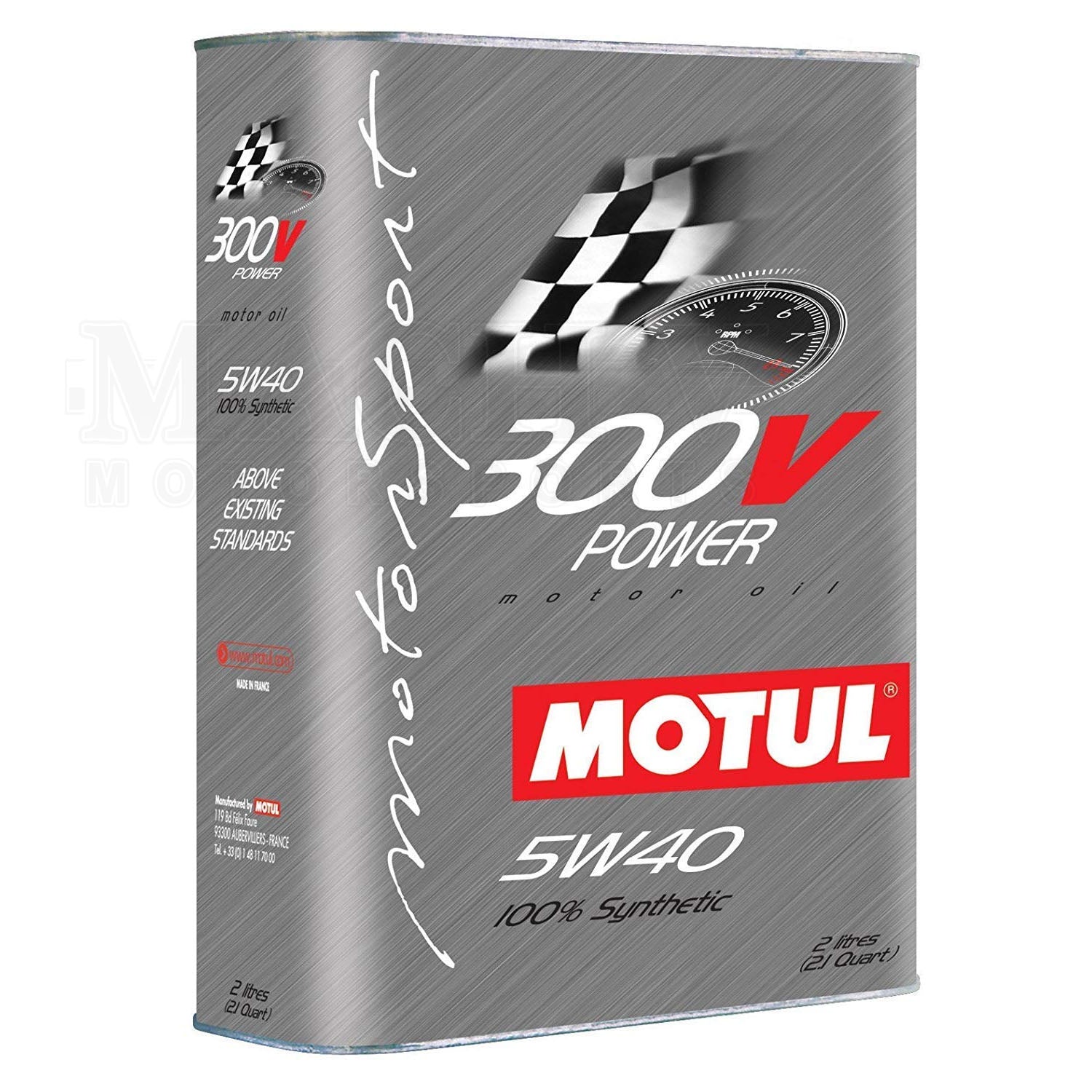 Motul 300V Power Competition Racing Motor Oil 5W40 - 2 Liter