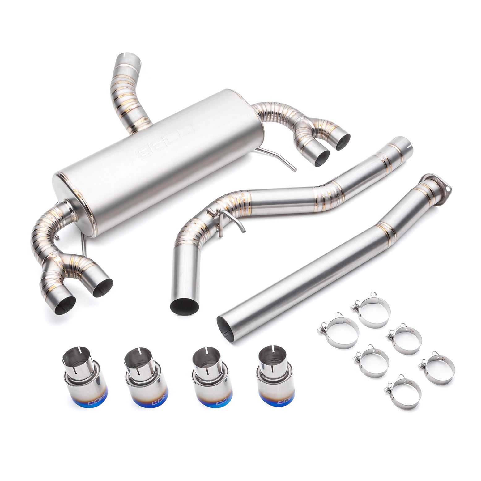 STI Cat-Back Exhaust, WRX Catback, Borla Hush Exhaust